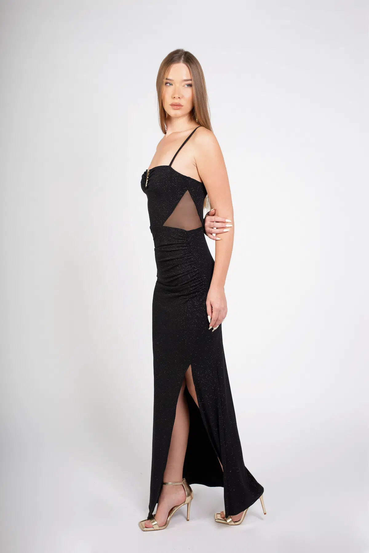 שמלת ערב סיווני שמלת ערב דגם 013786