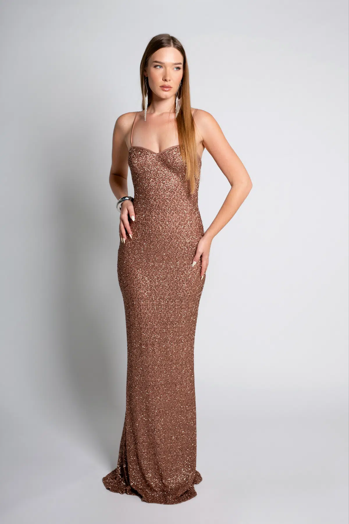 שמלת ערב פייט ארוך שמלת ערב דגם 013791