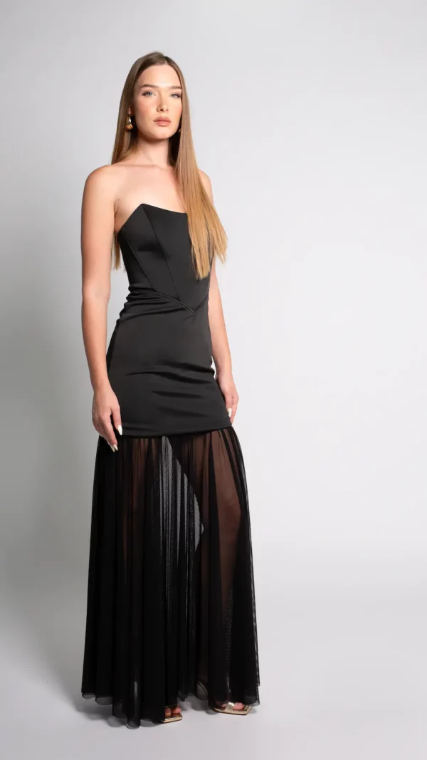 שמלת ערב דגם 013810